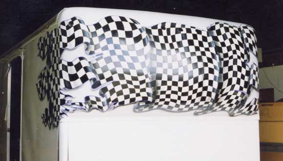 checkered flag